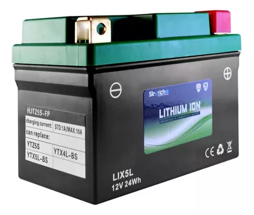 Bateria Skyrich Ion-Litio YTX5L-B/YTX4L-B LIX5L