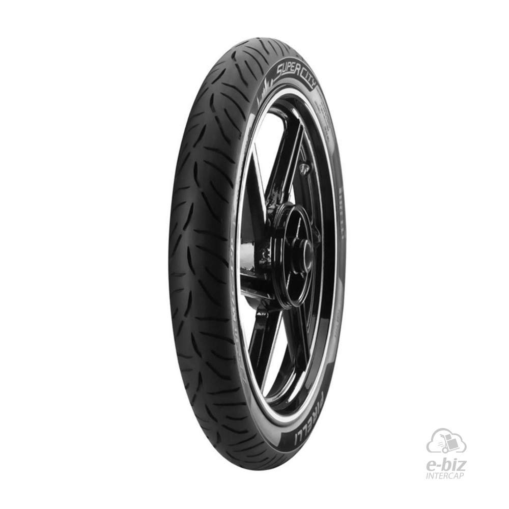 [Pirelli] Cubierta Super City 80/100R18 (Delantero) FRONT | TL Suer 26 | 47P | FRONT
