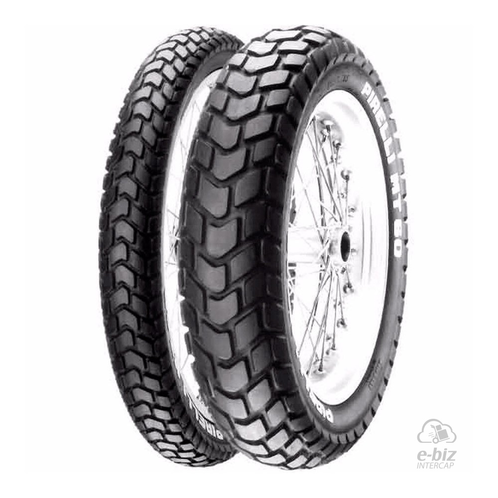 [Pirelli] Jgo de Cubiertas MT60 (90/90R21) (120/80R18) Honda XR Tornado 250 01-24 || Yamaha XTZ 250 08-09