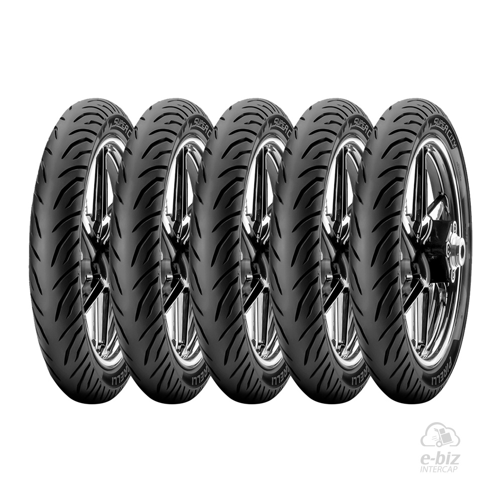 [Pirelli] Jgo de Cubiertas Super City 90/90R18 51P Unidades