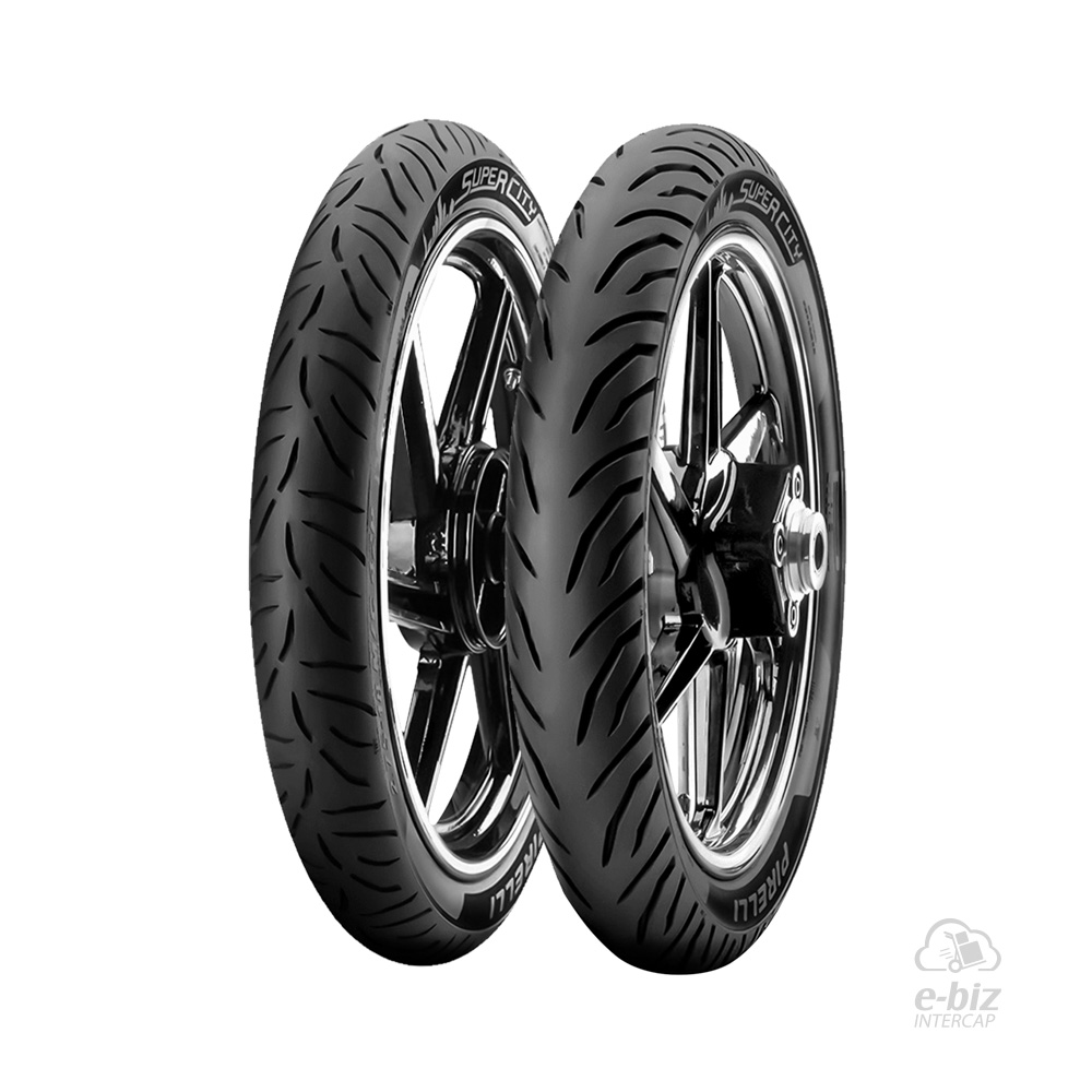 [Pirelli] Jgo de Cubiertas Super City (2.50x17") 2.75- IP 4031900 4032000 Yamaha Crypton T 105 00-24, New Crypton 110 12-24
