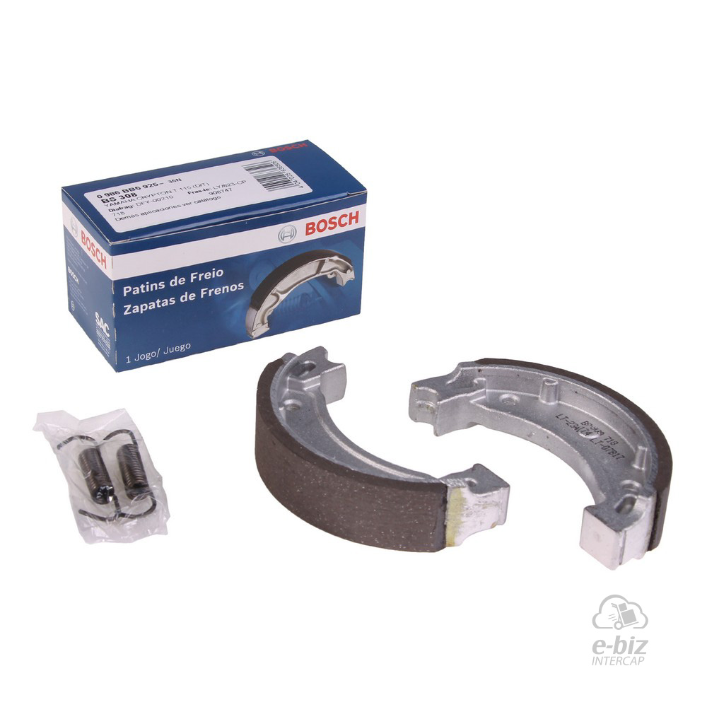 [Bosch] Zapatas de freno 105CC Tras. 110MM Yamaha Crypton T 105 02-09