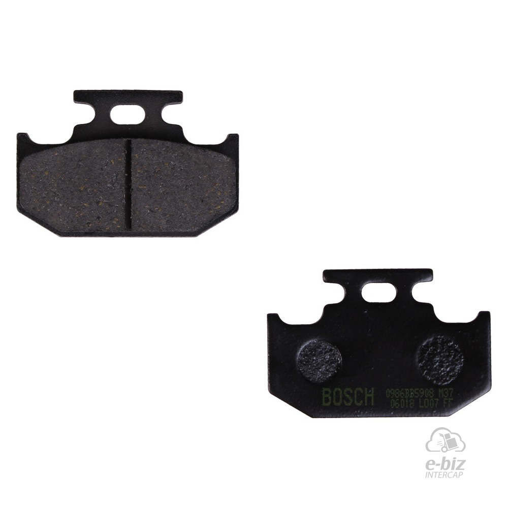 [Bosch] Kit de Pastillas de freno (Trasero) 250-350 125-250 Suzuki DR 350 91-99, DR S 250-350 90-95, DR-Z 250 01-03, RM 125-250 90-01, RMX 250 89-96 || Yamaha XTZ 125-250 09-24, XTZ Lander 250 06-08… (1 modelo)