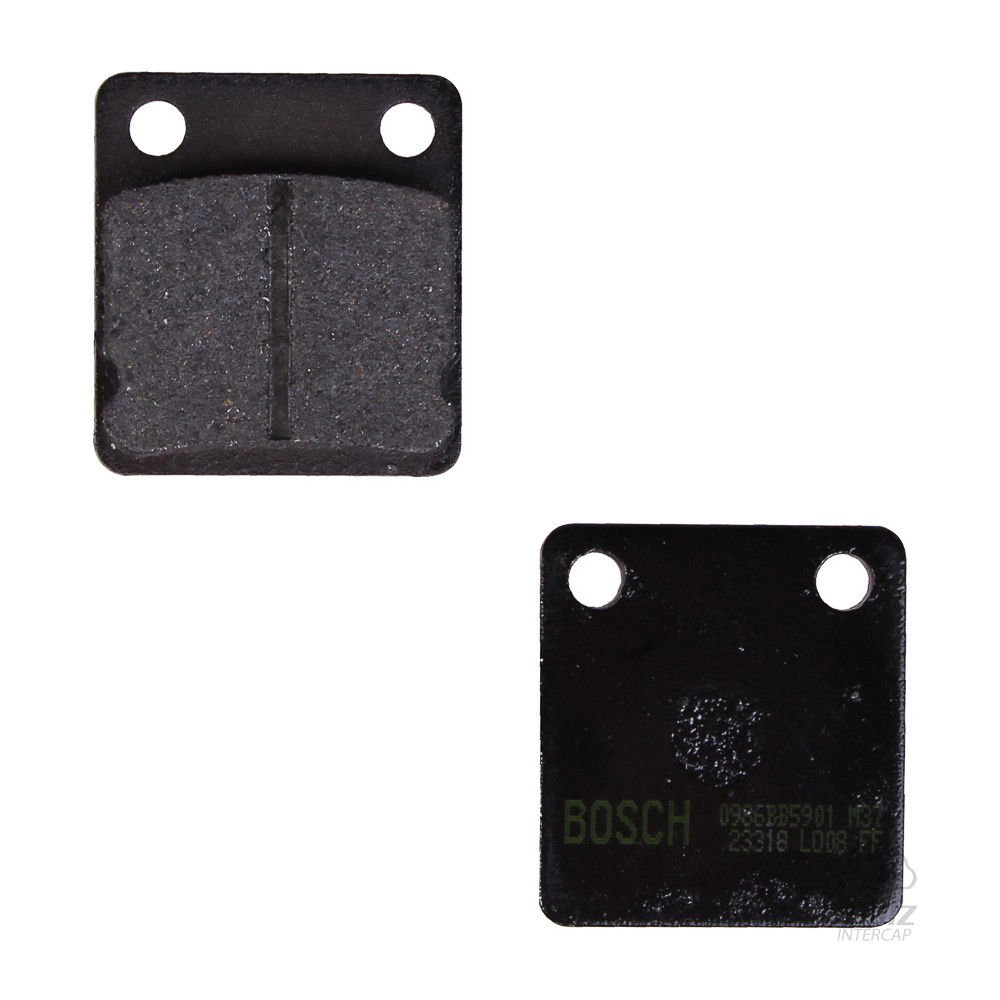 [Bosch] Kit de Pastillas de freno (Delantero) VX Met. Corven Hunter 150 2018 || Honda CG 150 04-24, CG Titan 125 95-01, CG Titan NEW 150 14-19 || Kawasaki KX 65 00-24… (+1 marca · 1 modelo)