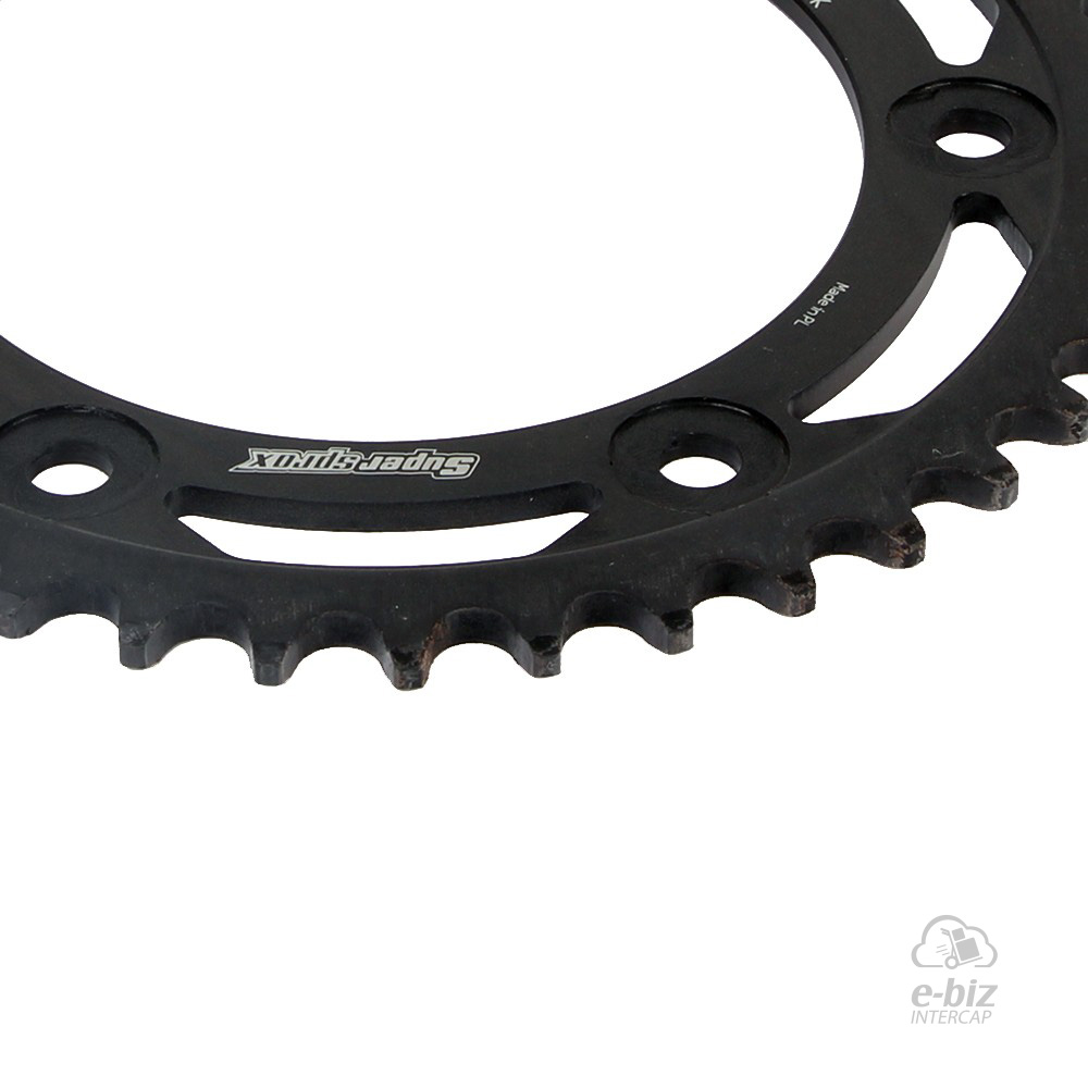 [Supersprox] Corona Z:40 de ACERO |Color: NEGRO| Honda CRF L 250 13-20, XR 250-600 90-00