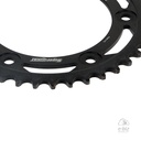 [Supersprox] Corona Z:40 de ACERO |Color: NEGRO| Honda CRF L 250 13-20, XR 250-600 90-00