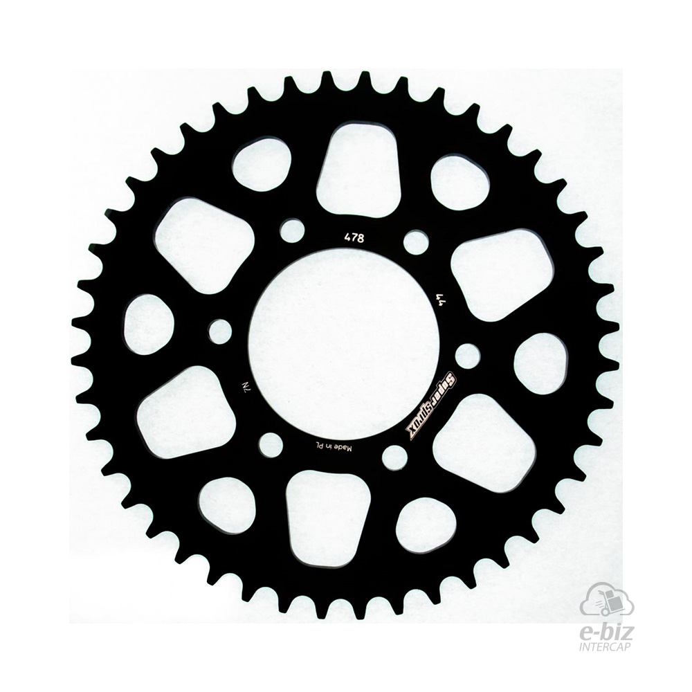 [Supersprox] Corona Z:39 de ALUMINIO |Color: NEGRO| Kawasaki ZX-10R Ninja 11-19