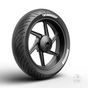 [EuroGrip] Cubierta (160/60R17) ROADHOUND | TL CF Moto MT 650 19-24, Nk 400 2023 || KTM SMC 690 19-24 || Kawasaki ER-6N 11-16 || Suzuki SV 650 2000 || Zontes 2 310 21-24, R 310 310 19-24… (3 modelos) | 69W