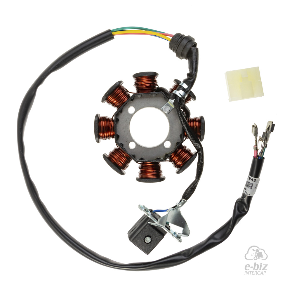 [DZE] Encendido Estator 2943 8P Aislado Masa Brava Altino 150 Desde 2010 Imsa Road Cerro 200 Colt