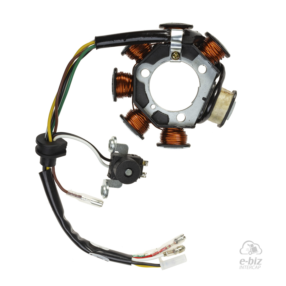 [DZE] Encendido Estator 2924 7P Conexion Masa 105 Yamaha Crypton T 105 02-09