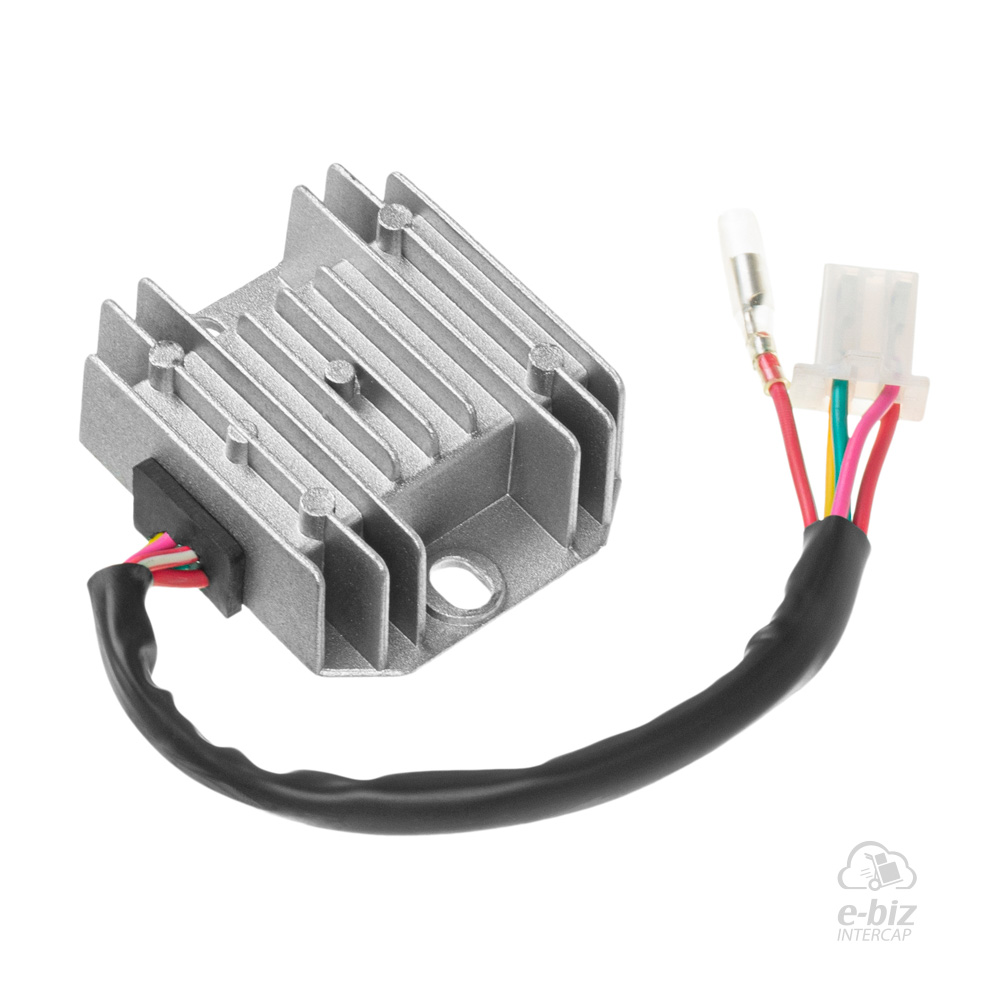 [DZE] Regulador de voltaje 2457 12V 12A LUZ Encendida Blitz 110 B1 Crono KN 125 VC 150 GX