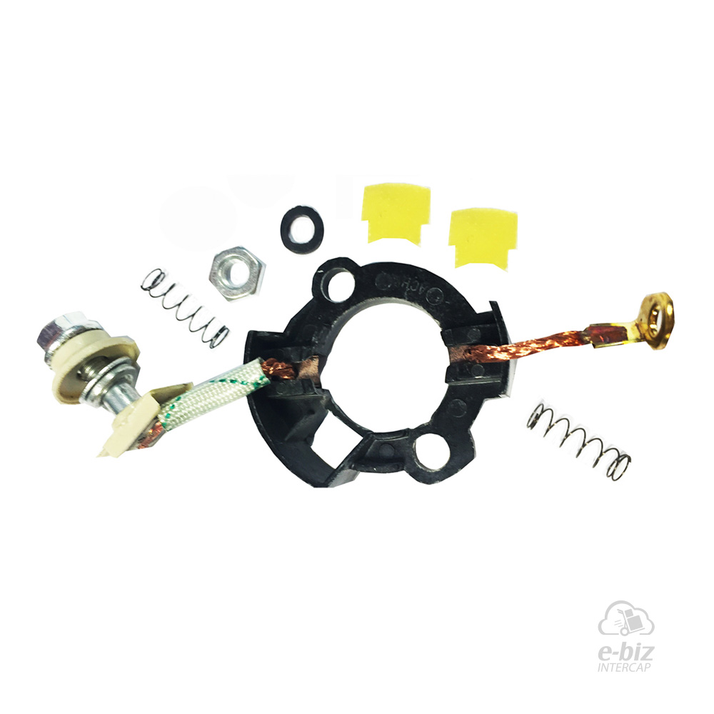 [DZE] Carbones de arranque 10337 Plaqueta Porta Carb. 125-150 Invicta 125 Honda CG 150 12-24