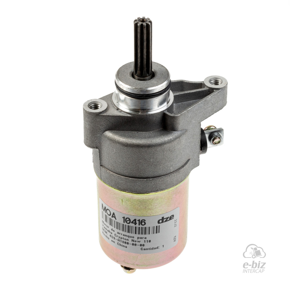 [DZE] Motor de arranque (Giro Izquierdo) 10416 Yamaha New Crypton 110 06-25