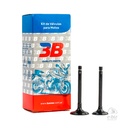 [BBB] Kit de valvulas de admision y escape Valvula 3950 3951 Yamaha XTZ 125 15-17, YBR 125 00-24, YBR ED 125 12-23