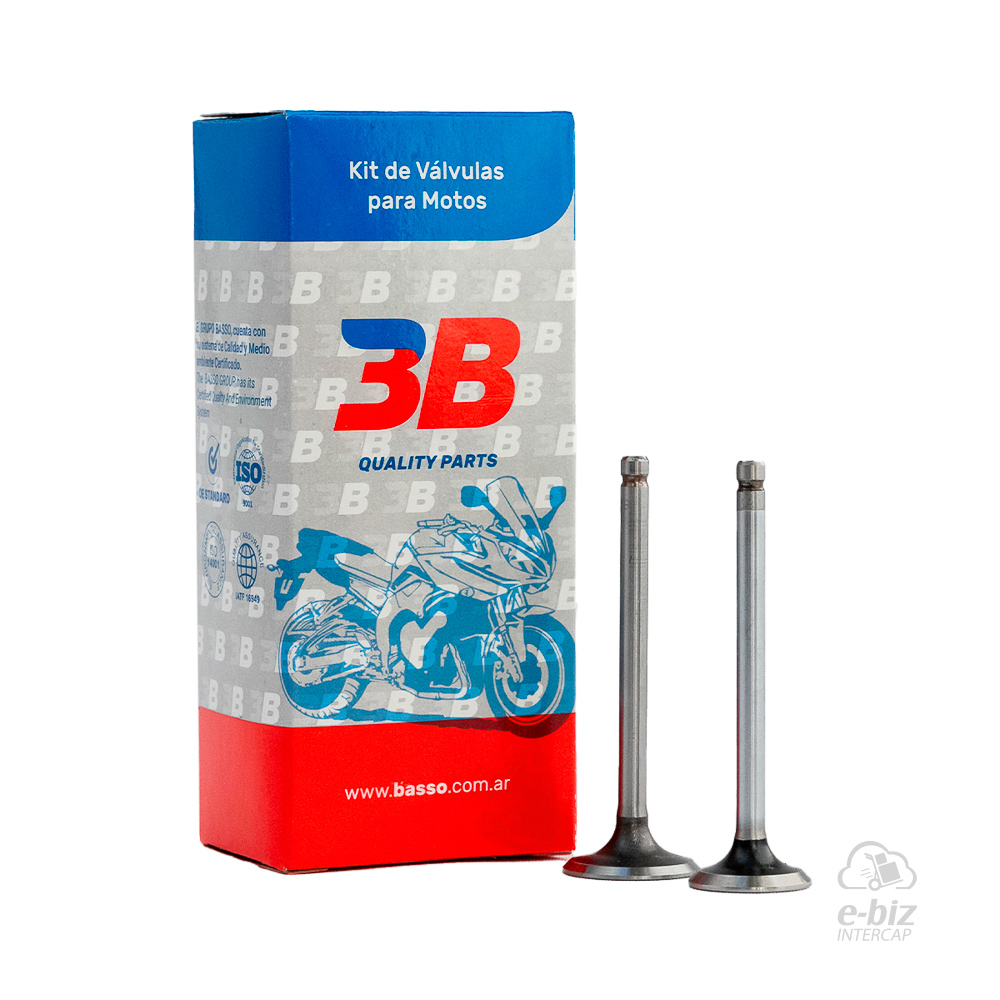 [BBB] Jgo de Válvulas Valvula ADM-4066 ESC-4067 Honda Biz 125 10-11