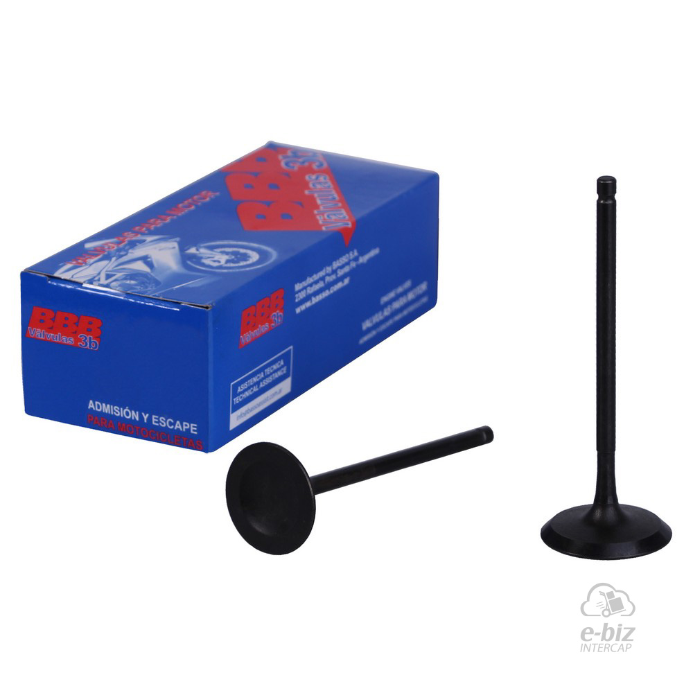 [BBB] Jgo de Válvulas Valvula ADM-4332 ESC-4333 220 Bajaj Rouser NS 125-135-160-180-200 10-25, Rouser NS LS 135 07-24, Rouser UG3 180 10-24