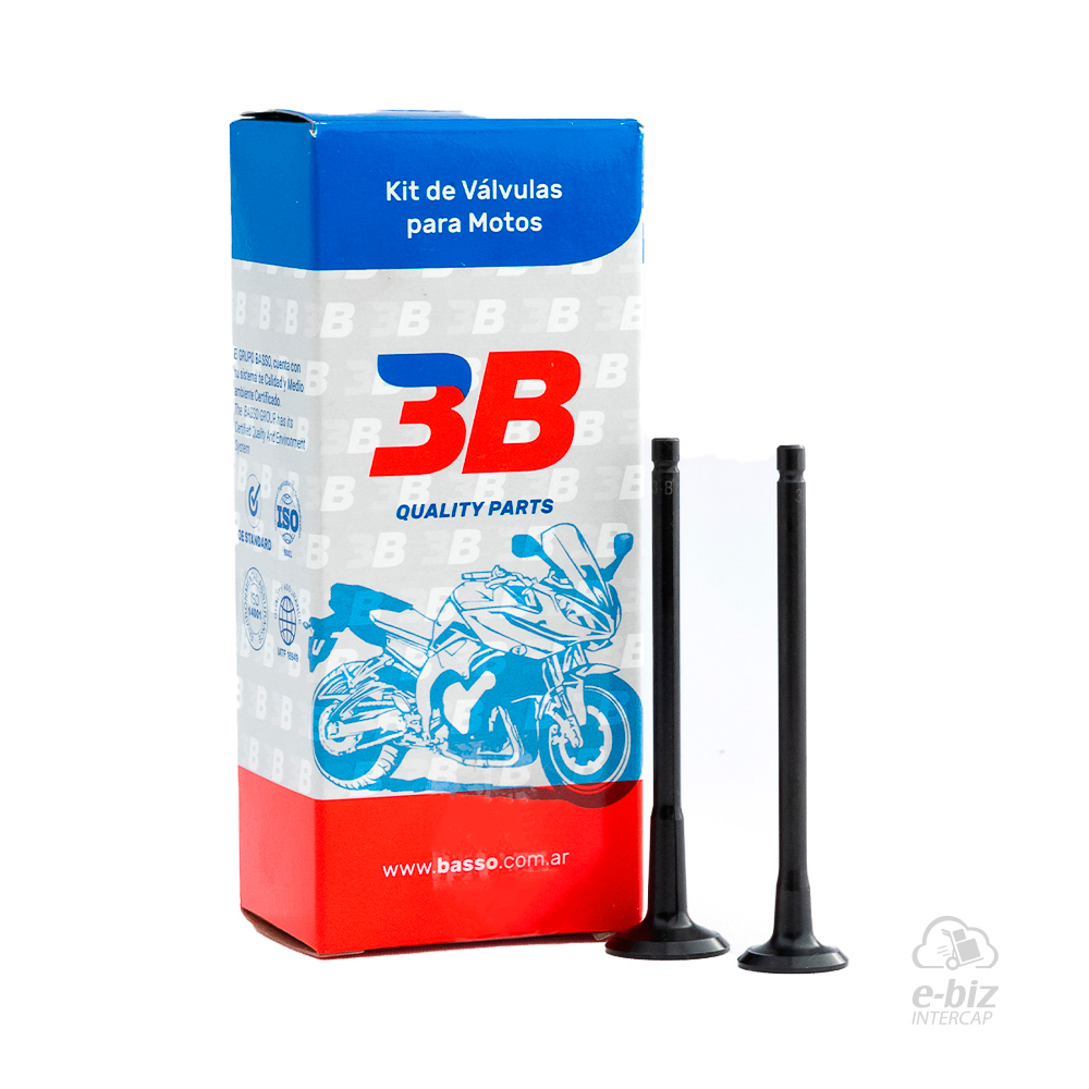 [BBB] Jgo de Válvulas Valvula ADM-4484 ESC-4485 Rouser Pulsar 135 L1