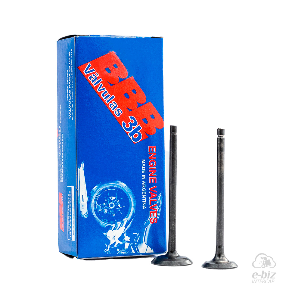 [BBB] Jgo de Válvulas Valvula ADM-4482 ESC-4483 XCD 125 L1