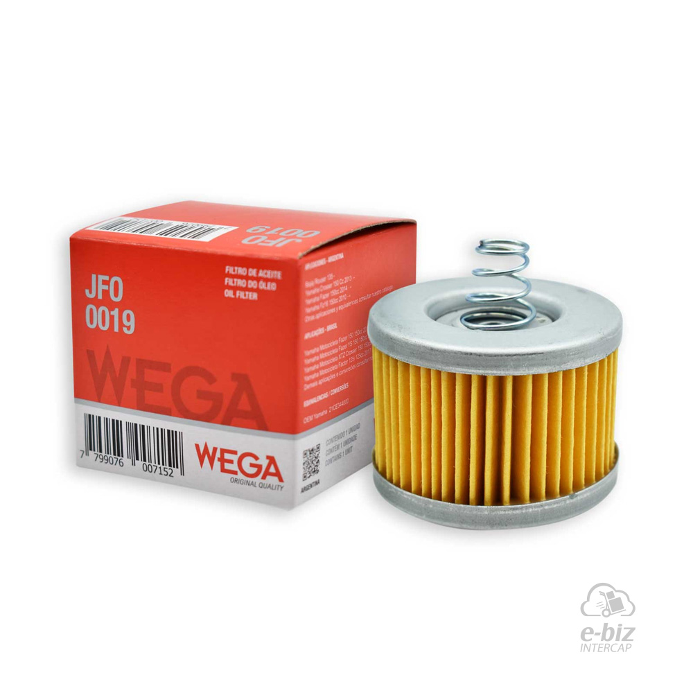 [WEGA] Filtro de aceite FZ 16 Rouser 135-BOXER 150 JFO-0019