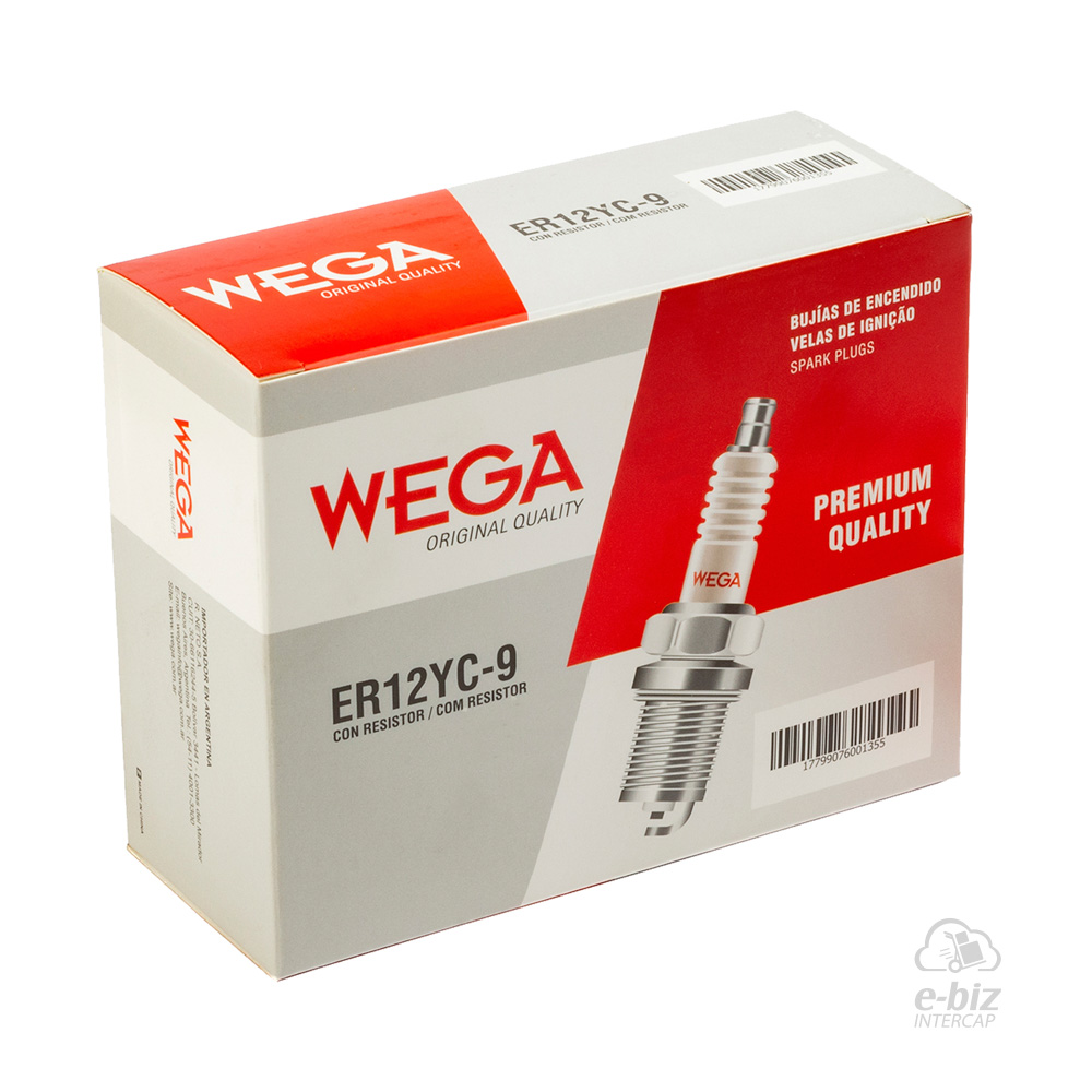 [WEGA] Capuchones de bujía 10 Unidades W-ER12YC-9 CPR8EA-9