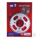 [REINF] Kit de transmisión C23 Corona Piñon 38 15-428 CG 150 Custom 200