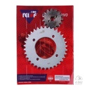 [REINF] Kit de transmisión C23 Corona Piñon 34 15-428 125 BIZ