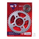 [REINF] Kit de transmisión C23 Corona Piñon 43 15-428 Rouser 135 LS NS 150 160