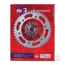 [Reinf] Kit de transmisión C23 Corona Piñon 45 15-428 Yamaha YBR 250 07-16