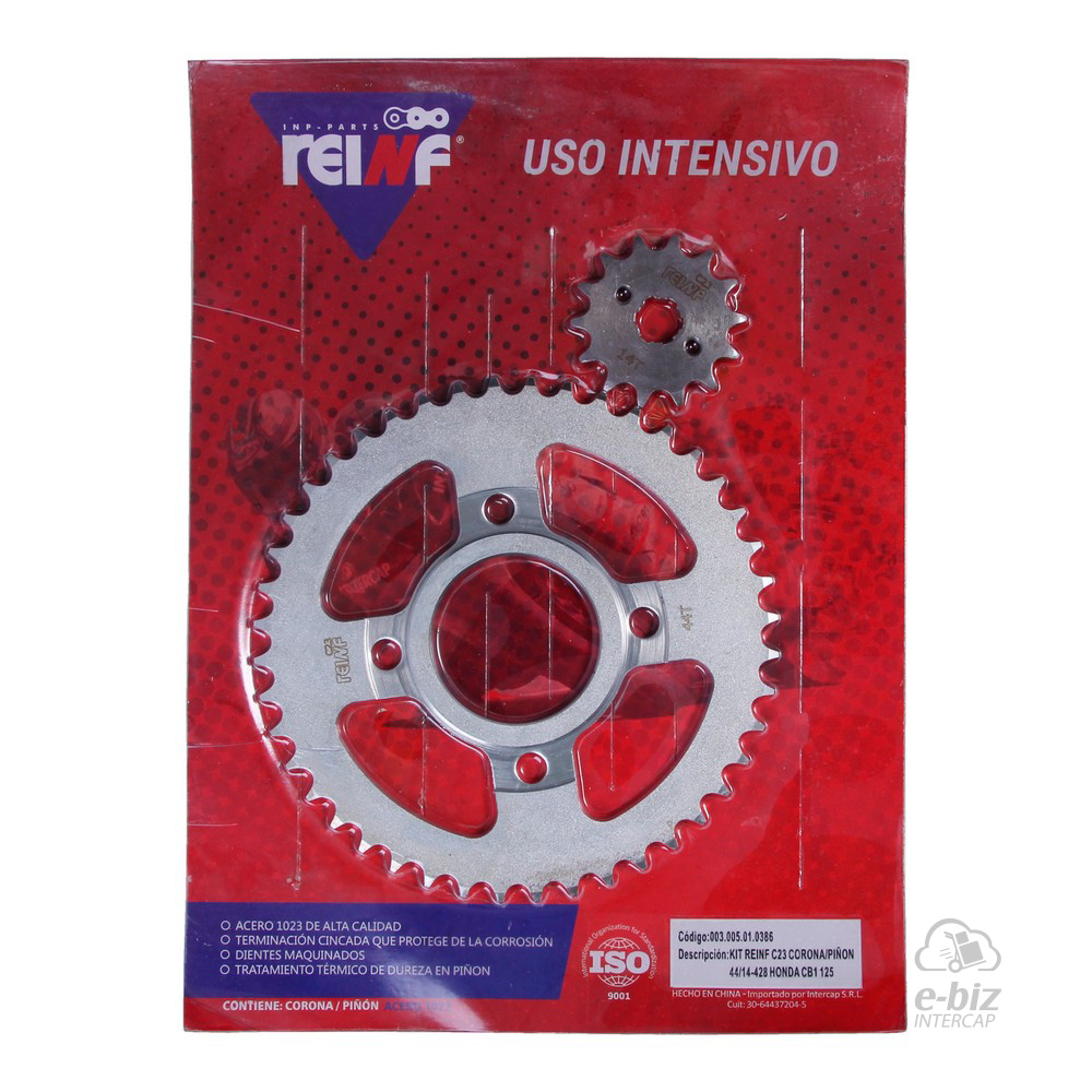 [REINF] Kit de transmisión C23 Corona Piñon 44 14-428 CB1 125 CB Twister