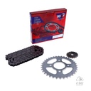 [Reinf] Kit de transmisión C23 Corona Piñon Cadena 46 16-428-136L Dual Motomel Skua 150 09-24