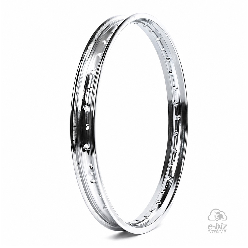 [REINF] Aro de llanta Cromado 1.85X19 125-150-190 Honda XR L 125-150-190 04-25 || Zanella ZR 150 2024