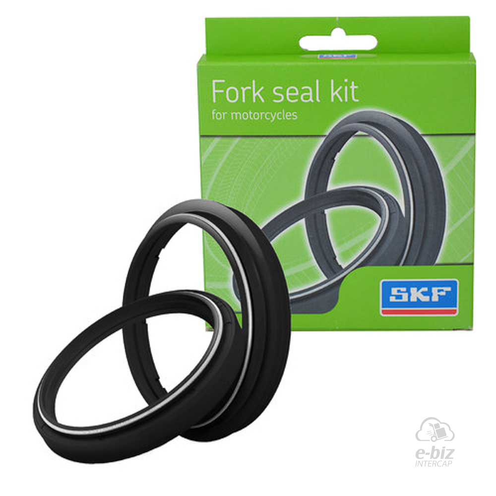 [SKF] Kit reten y guardapolvo de suspension WP 43mm Negros