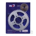 [Reinf] Kit de transmisión C45 Corona Piñon 46 17-428 Dual Motomel Skua 150 09-24