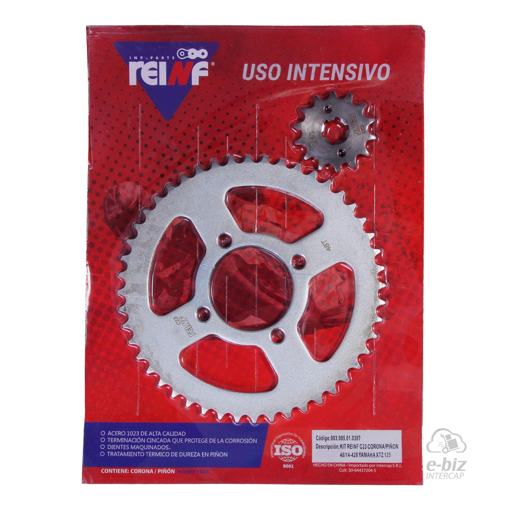 [REINF] Kit de transmisión C23 Corona Piñon 48 14-428 XTZ 125