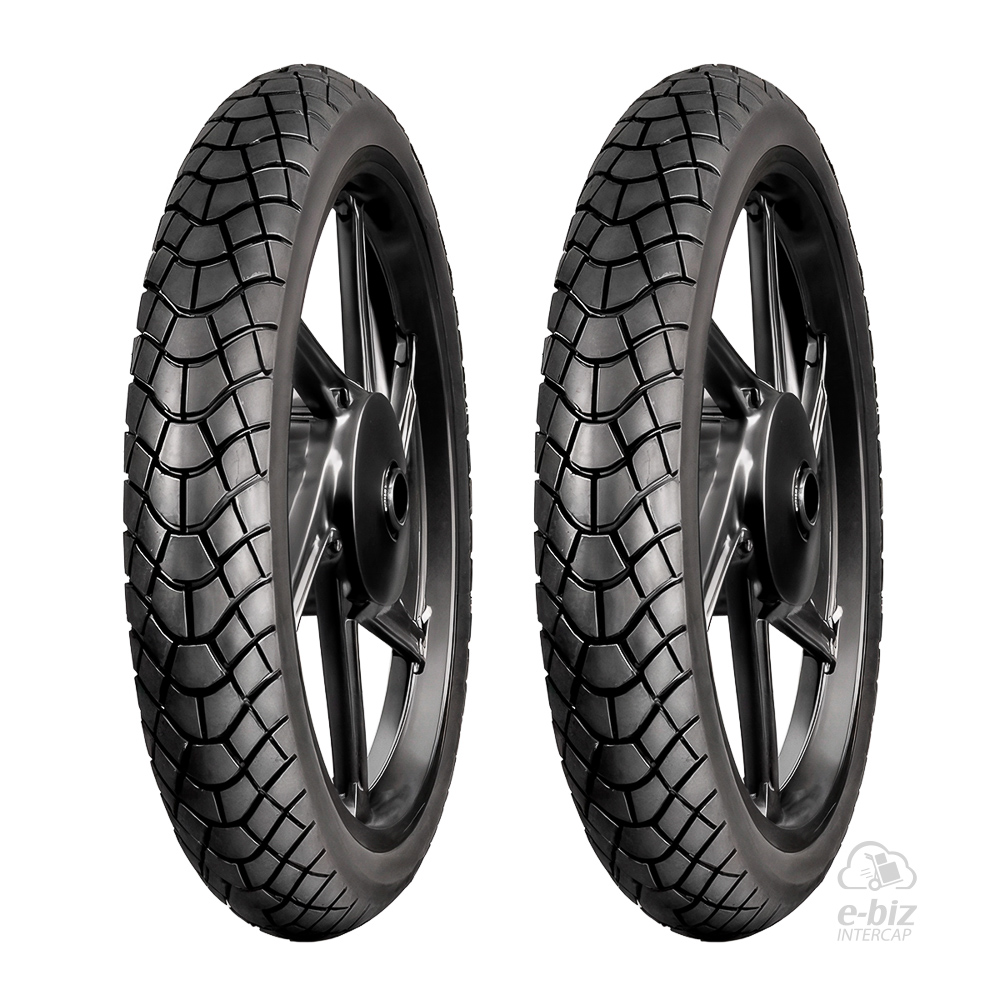 [DURTEC TIRES] Jgo de Cubiertas (2.50x17") UB-311 2.75 Yamaha Crypton T 105 2002, New Crypton 110 12-24