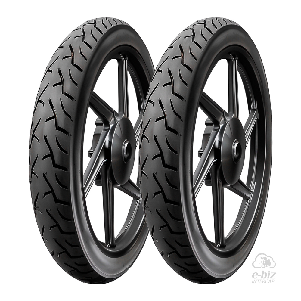 [DURTEC TIRES] Jgo de Cubiertas (2.50x17") UB-2305 Spider 2.75 Yamaha Crypton T 105 2002, New Crypton 110 12-24
