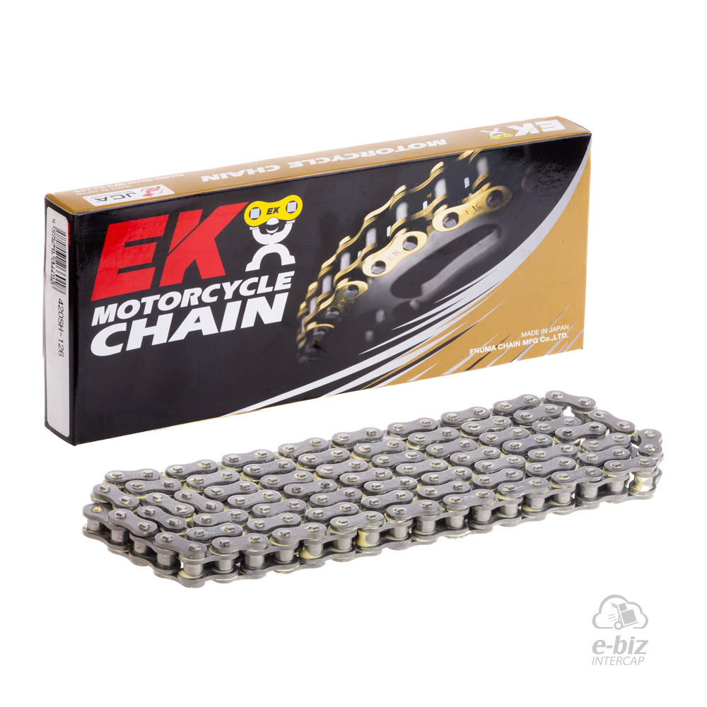 [Ek Chain] Cadena de transmision W/SPJ 420SH-126L (Reforzada) | (5200 lbs)