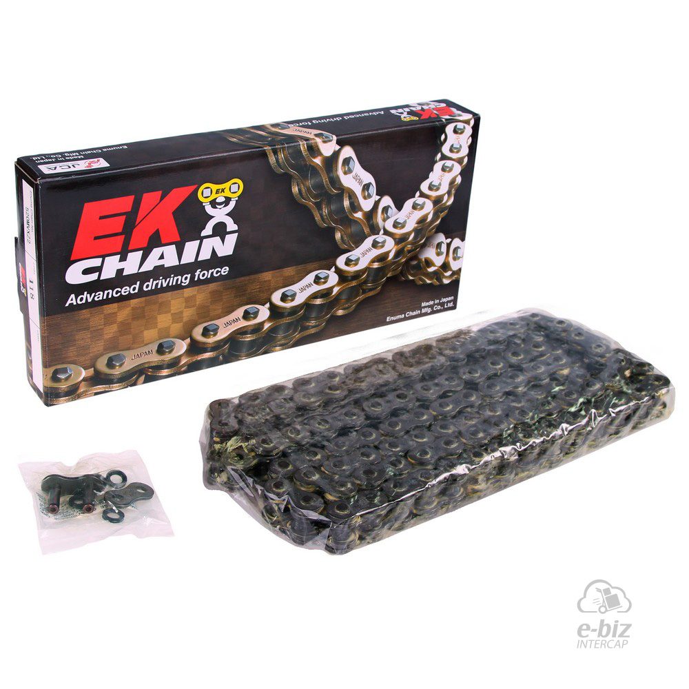[Ek Chain] Cadena de transmision QX-Ring 520MVXZ2-118L MLJ | (9000 lbs)