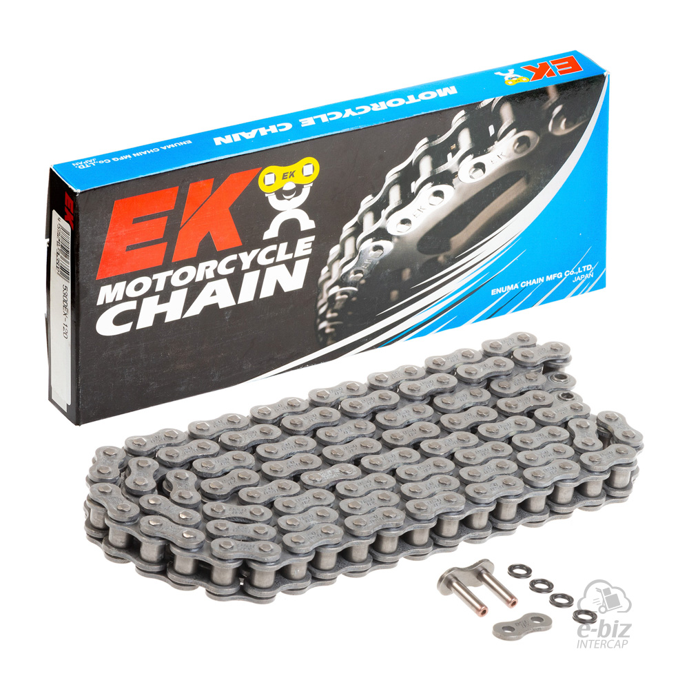[Ek Chain] Cadena de transmision 530DEX-120L (X-Ring) QX-Ring MLJ | (8500 lbs)