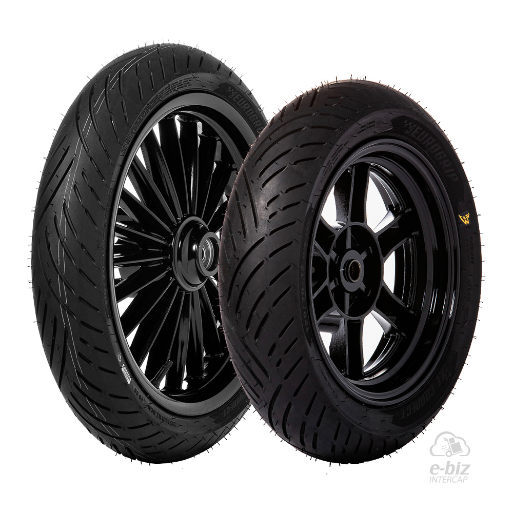 [EuroGrip] Jgo de Cubiertas (100/80R16) (120/80R14) BEE Connect