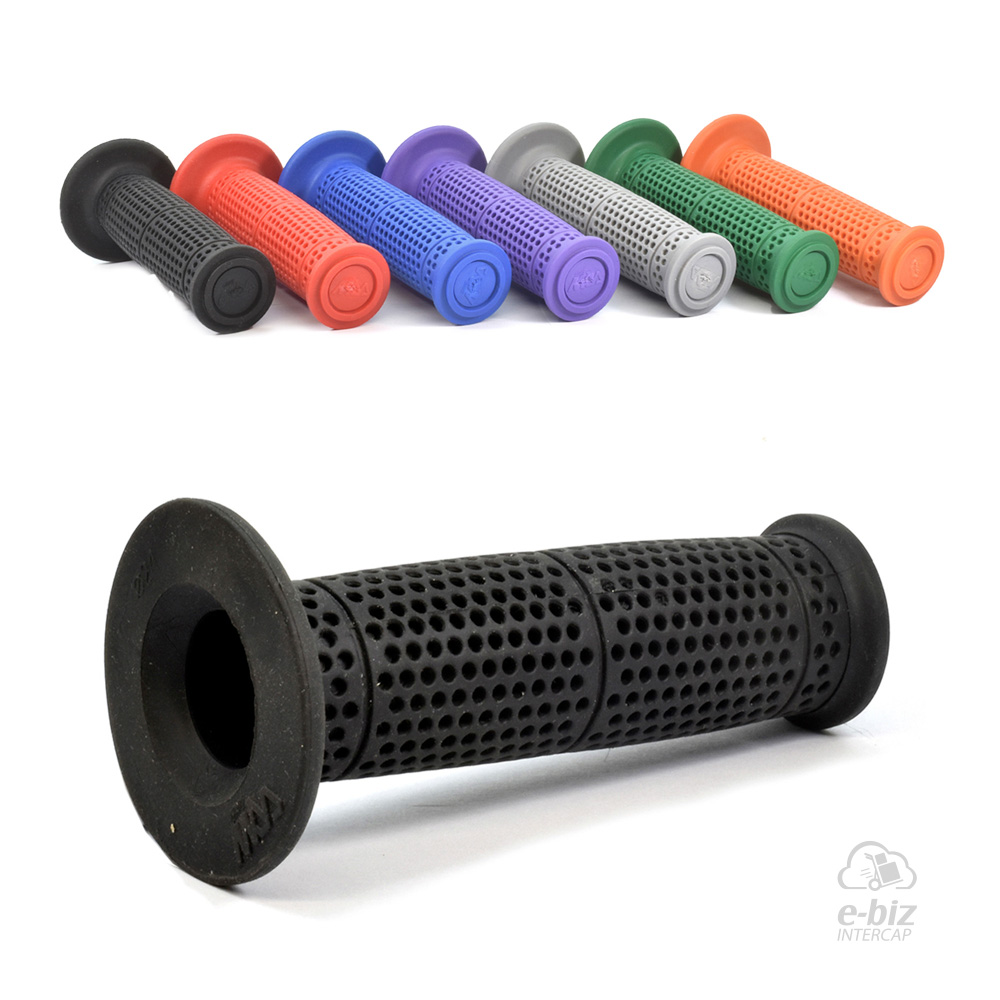 [MDA] Puños Progress Rubber 130MM Negro Honda XR 250-400-600-650 90-01, XR L 250 91-96, XR Tornado 250 05-24 || Motomel Skua 150 09-24 || Yamaha XT 225 93-01