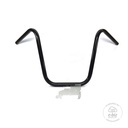 [MDA] Manubrio y componentes Chopper 25.40MM Negro Brillante