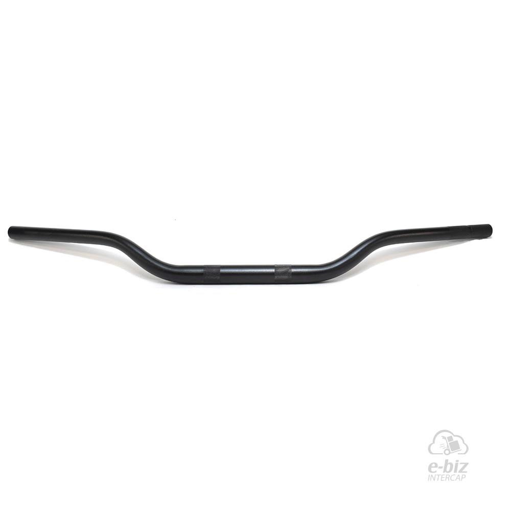 [MDA] Manubrio y componentes Tipo Fatbar 28 22MM Centro Extr. Aluminio Anodizado Bajo 810MM Largo Negro