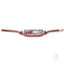 [MDA] Manubrio y componentes Similares Alumino Anodizo Bajo-Rojo
