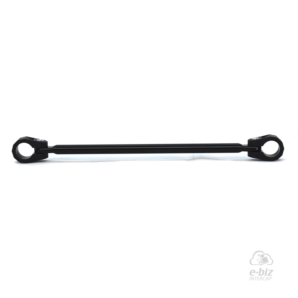 [MDA] Chasis Travesaño Mate Largo 28CM Aluminio Negro Brillante