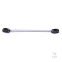 [MDA] Chasis Travesaño Acero Largo 28 Aluminizado