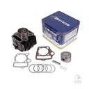 [Motegi] Kit de pistón, cilindro y juntas Hierro ZB 110 D.52.4MM Corta