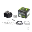 [Motegi] Kit de pistón, cilindro y juntas Hierro Potenciado ZB 110 125CC D.54MM Corta