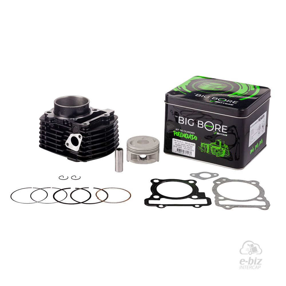 [Motegi] Kit de pistón, cilindro y juntas Potenciado FZ16 200CC D.63.5MM Solo Carburador