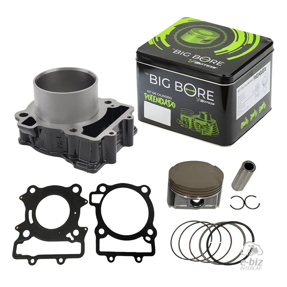 [Motegi] Kit de pistón, cilindro y juntas Potenciado Duke 200 230CC D.77MM